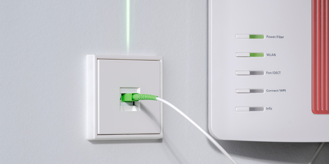 Die neuen Glasfaser-Anschlussdosen bei Elektrotechnik Buberl in Bad Soden am Taunus